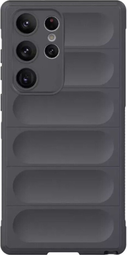Samsung Galaxy S23 Ultra Fleksibelt Plastdeksel - Mørk Grå