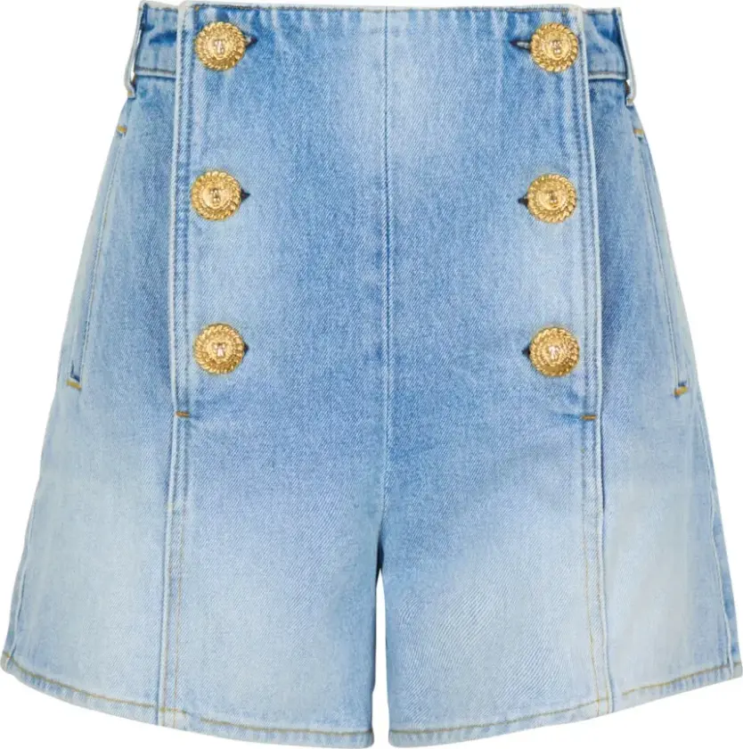 Dame, Shorts, Blå, L