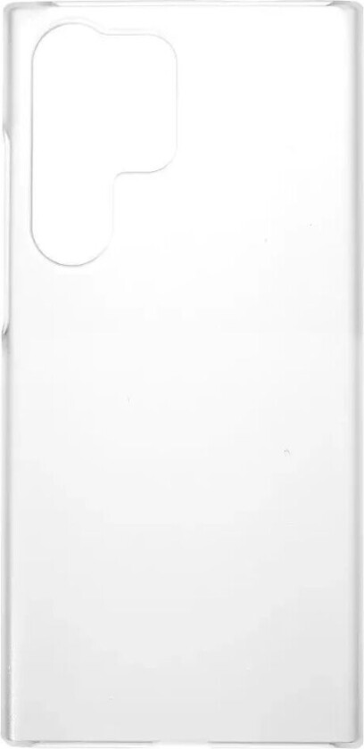 Samsung Galaxy S23 Ultra Hard Plast Deksel - Gjennomsiktig