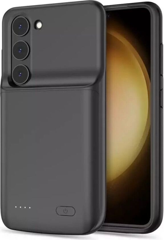 Tech-Protect Samsung Galaxy S23 Tech-Protect PowerCase Batteri Deksel 4700 mAh - Svart
