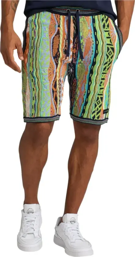 Carlo Colucci, Herre, Shorts, Grønn, XL