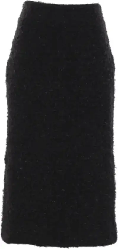 Dame, Skjørt, Svart, M
