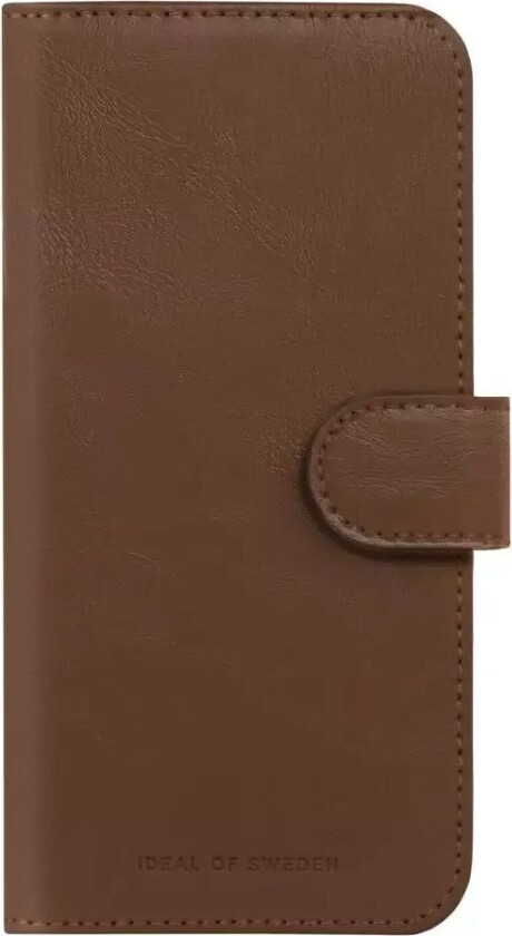iDeal Of Sweden iPhone 14 / 13 Magnet Wallet+ Deksel - Brun