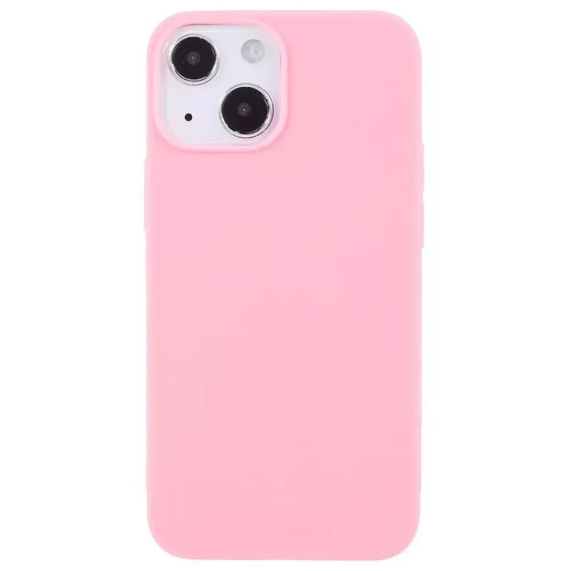 iPhone 13 Mini Fleksibelt Plast Bakdeksel - Rosa