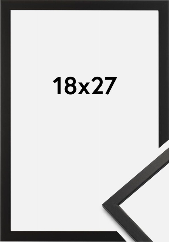 Ramme Edsbyn Akrylglass Svart 18x27 Cm