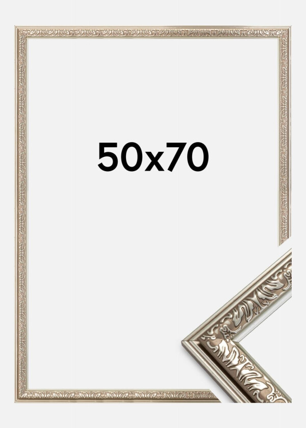Ramme Nostalgia Sølv 50x70 Cm