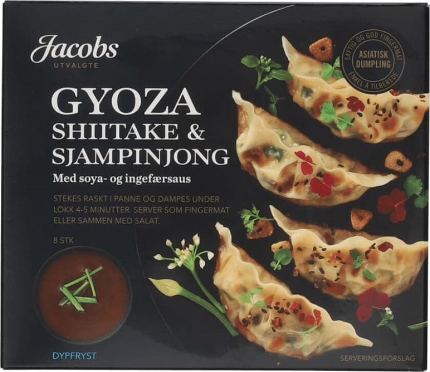 Gyoza m/Shiitake 8stk