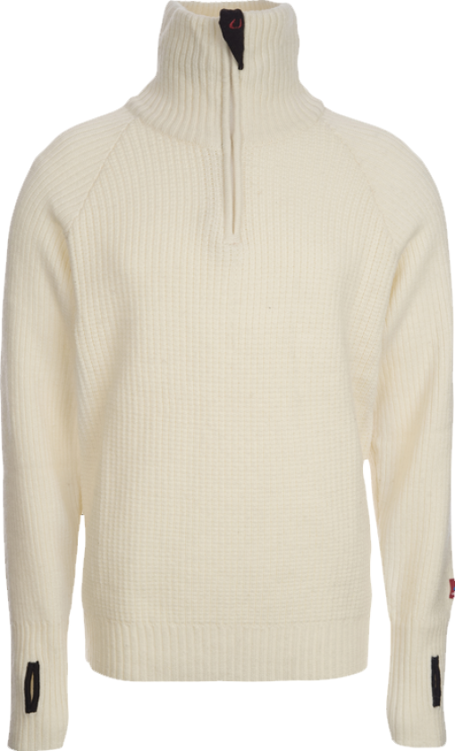 Rav Sweater w/Zip Unisex, L, Vanilla