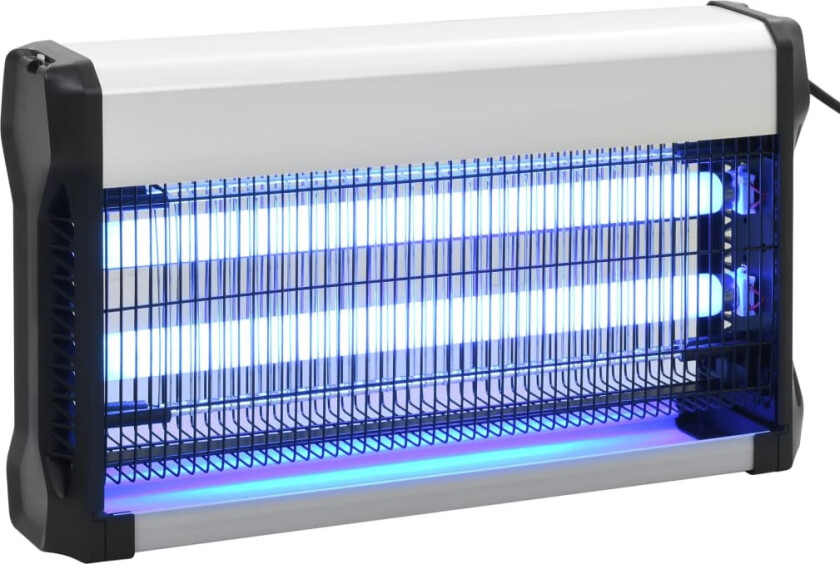 Insektdreper svart aluminium ABS 30 W