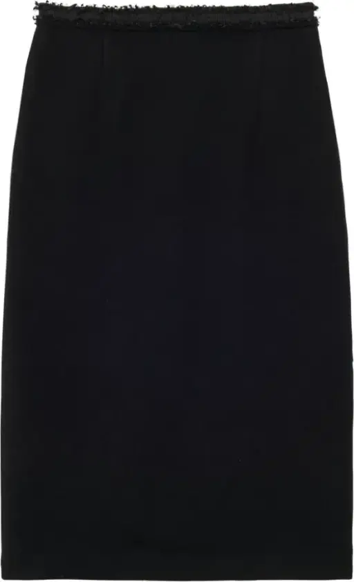 Dame, Skjørt, Svart, M