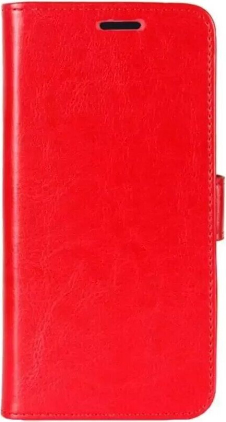 Samsung Galaxy A32 (5G) Nøytralt PU Skinndeksel m. Lommebok Rød