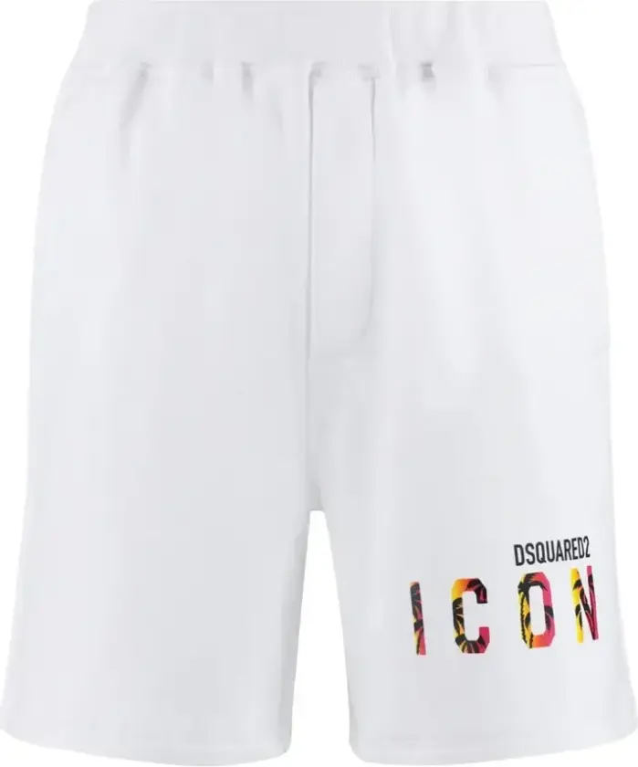 Herre, Shorts, Hvit, 2XL