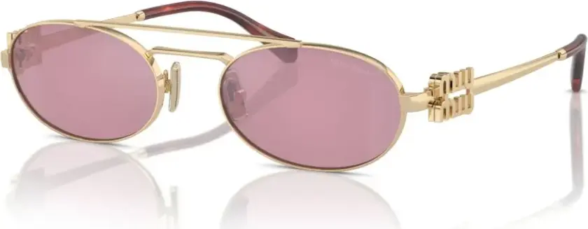 Dame, Accessories, Gul, 53 MM