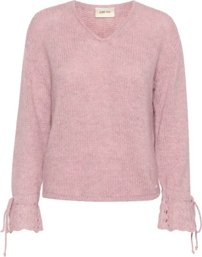 Dame, Strikkevarer, Rosa, L