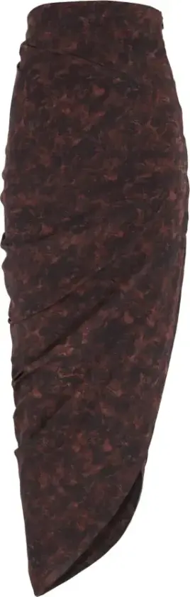 Dame, Skjørt, Flerfarget, XL