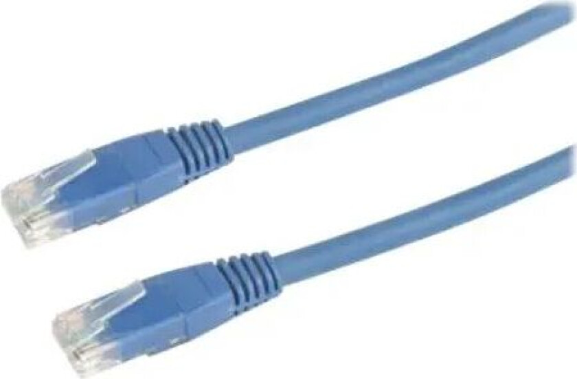 Nettverkskabel Lszh Rj-45 Rj-45 Cat 6 5m Blå