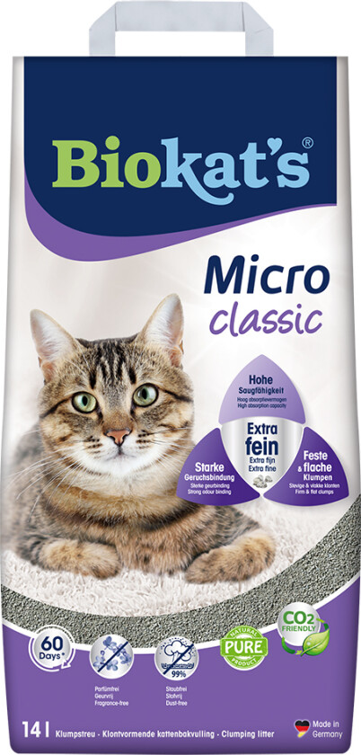 Micro Classic kattesand - 2 x 14 l