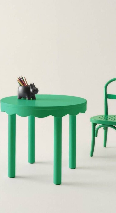 MERRILL MINI barnebord Ertegrønn