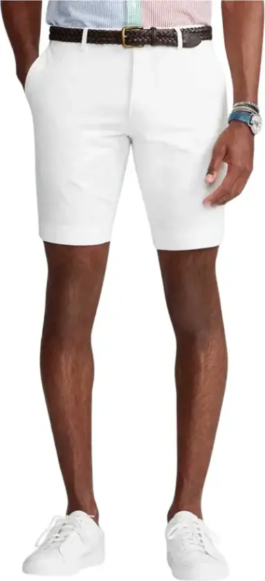 Herre, Shorts, Hvit, W36