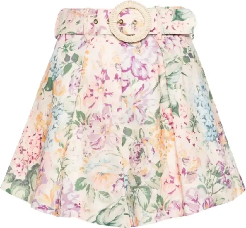 Dame, Shorts, Flerfarget, S