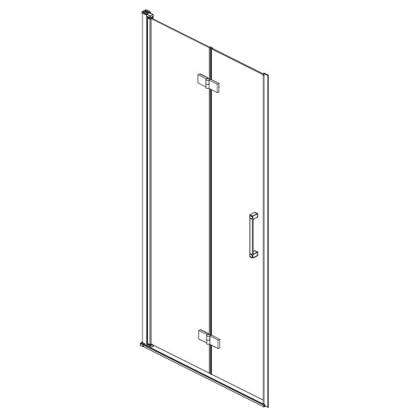 Sanipro Town Dusjhjørne Black Collection