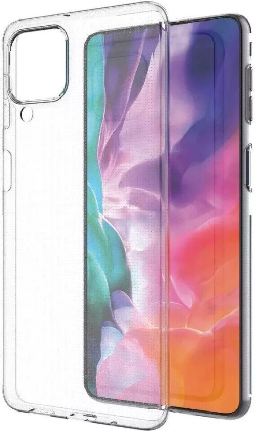 Samsung Galaxy M53 (5G) Fleksibelt Plast Bak Deksel - Gjennomsiktig