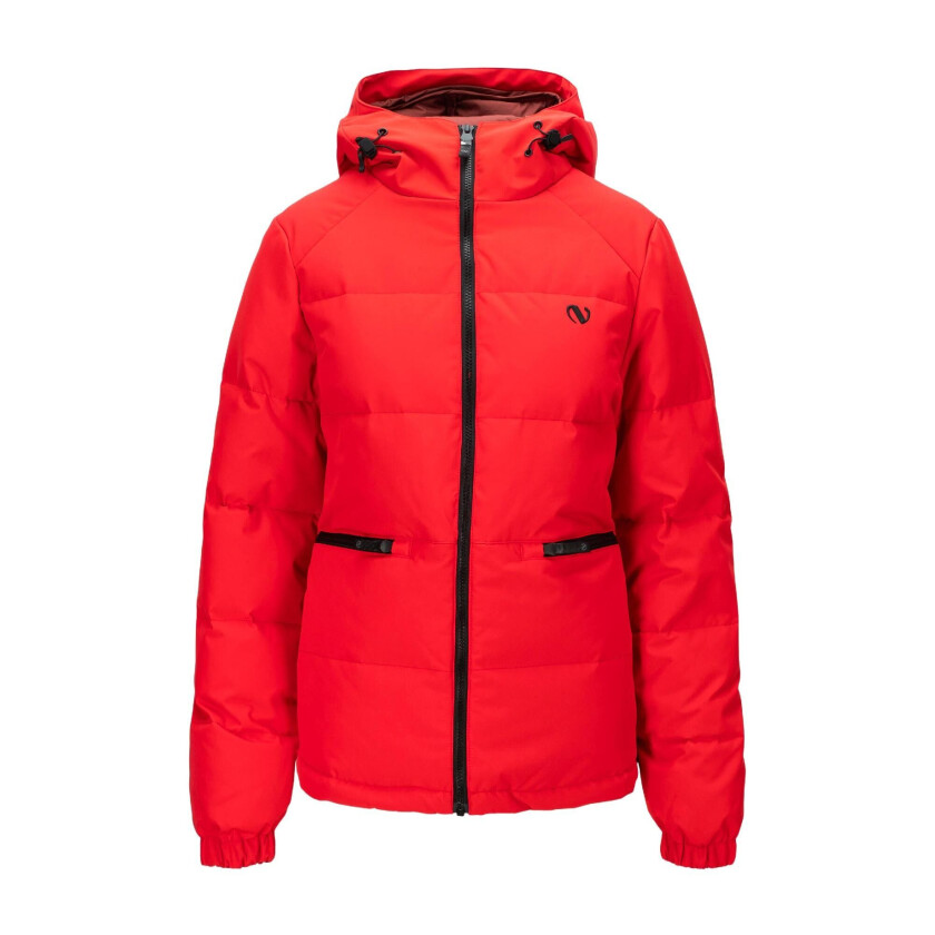 Jacket Beito Down Womens 22/23, dunjakke dame high risk red
