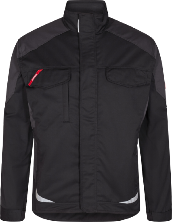 JAKKE 1290-880 SORT/GRÅ 6XL