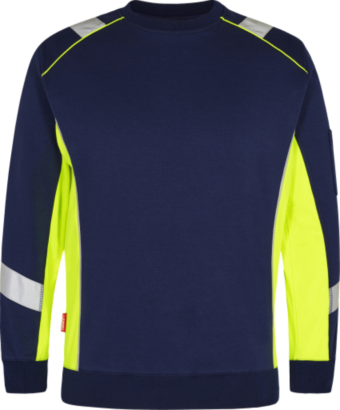 TRØJE 8871-257 BLÅ/GUL 2XL