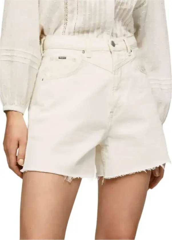 Dame, Shorts, Hvit, W28