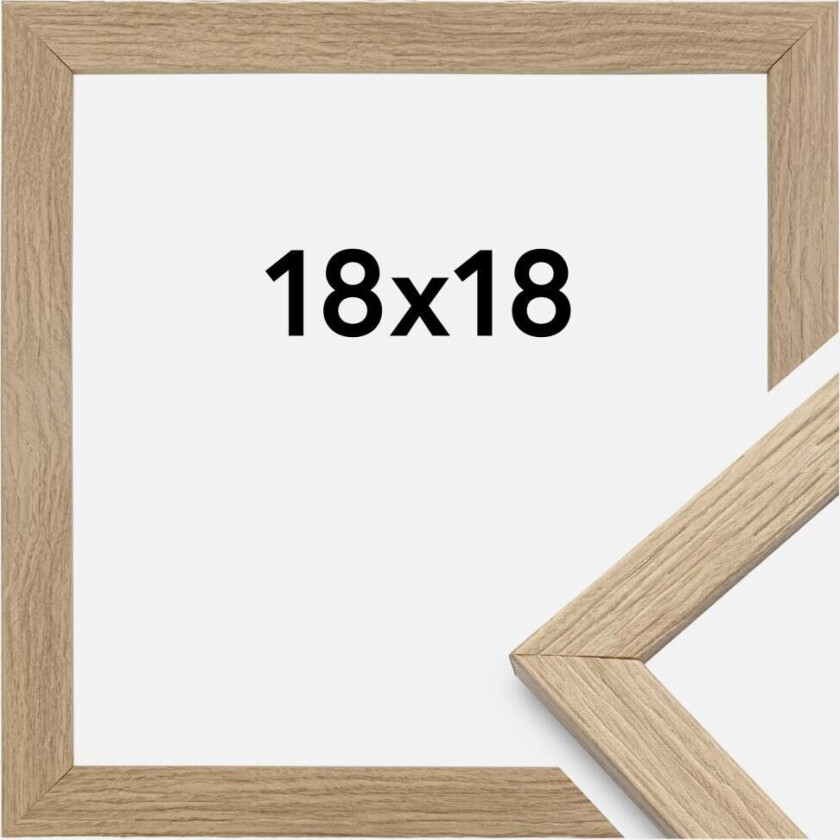 Ramme Stilren Eik 18x18 Cm