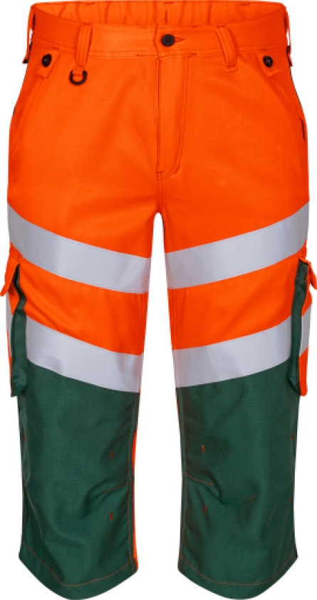 knickers 6544, EN 20471 klasse 1, oransje/grønn, str. 136