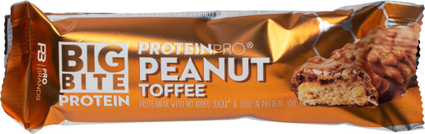 BigBite Proteinbar, proteinbar Toffee