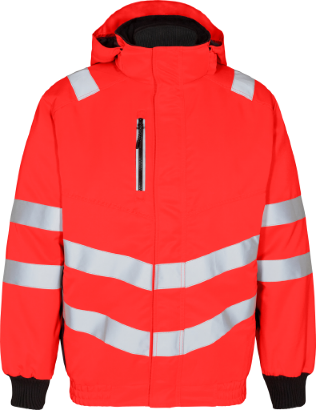 JAKKE 1247-935 RØD/SORT 3XL