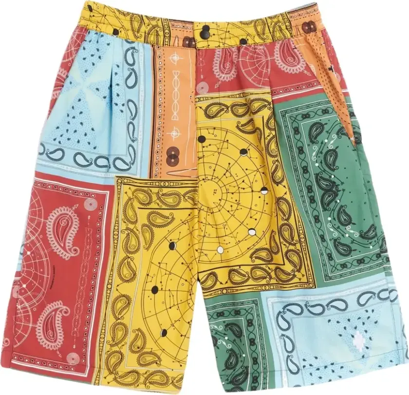 Herre, Shorts, Flerfarget, M