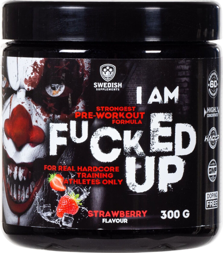 F#cked Up Joker edition 300g strawberry, kostilskudd STRAWBERRY