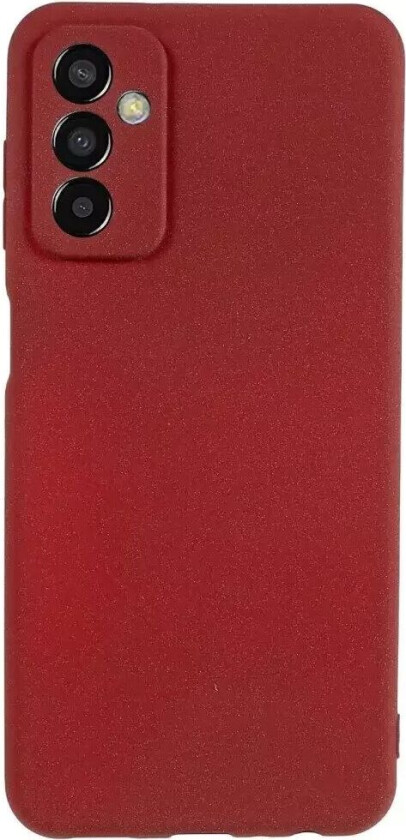 Samsung Galaxy M13 Bakdeksel i Matt Fleksibel Plast - Vinrød