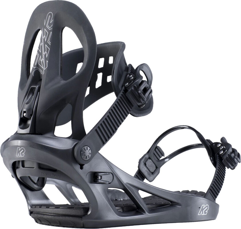 Snowboard Bindings Mach 22/23, snowboardbinding, herre BLACK