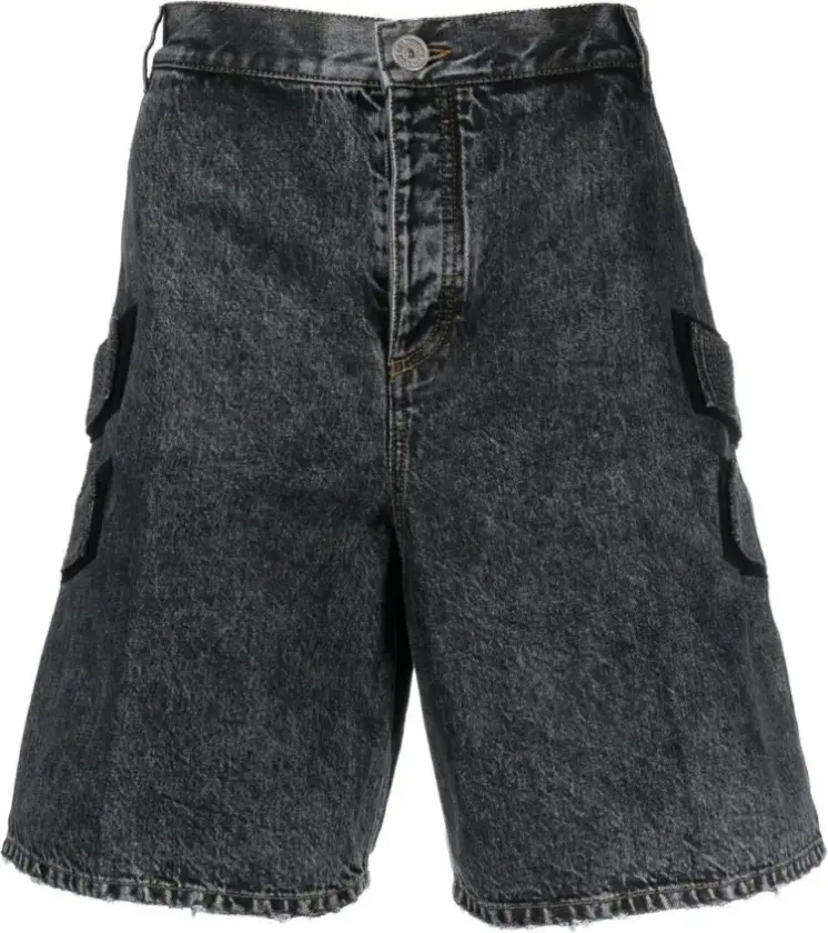 Herre, Shorts, Svart, W35