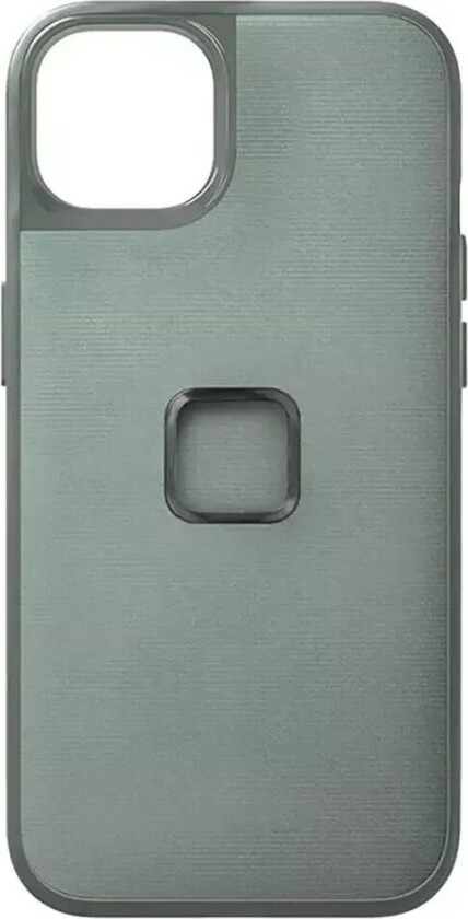 iPhone 14 Plus Stoffdeksel med SlimLink Brakett - MagSafe Kompatibel - Sage