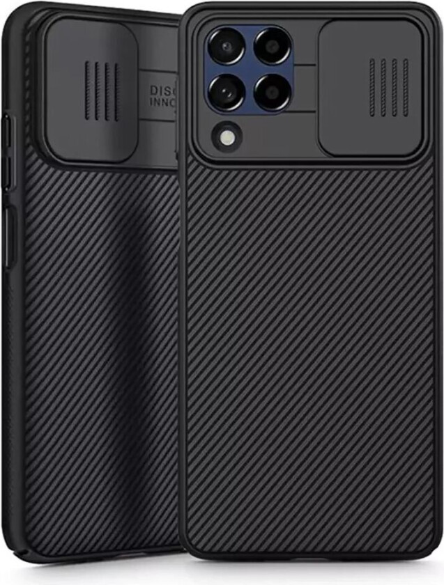 Samsung Galaxy M53 (5G) NILLKIN Camshield Pro Deksel - Svart