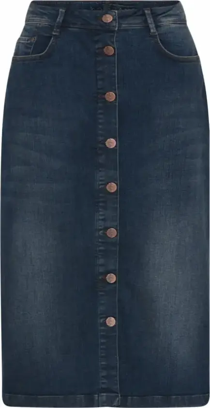 Dame, Skjørt, Blå, S