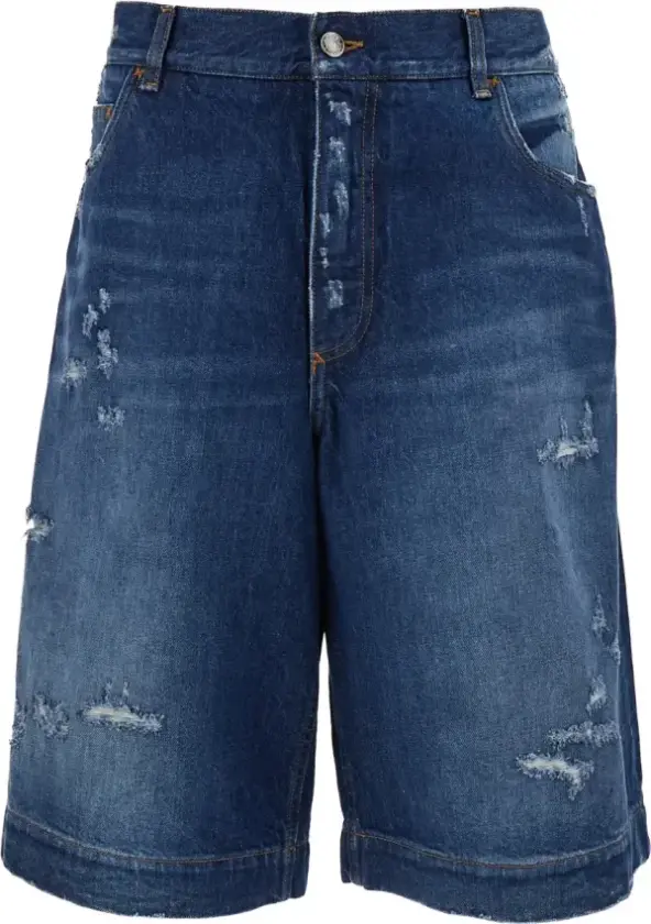 Herre, Shorts, Blå, M