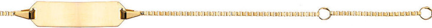 Armbånd til barn i 585 gult gull