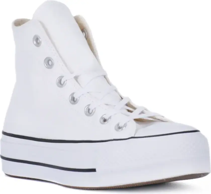 Chuck Taylor All Star Lift Hi Dame White 40