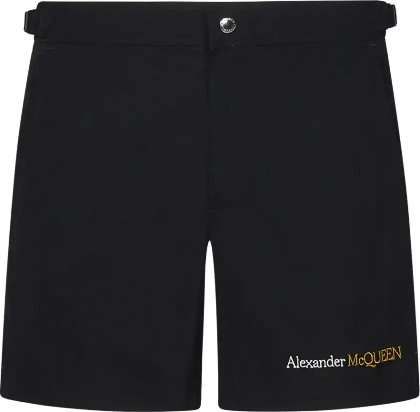 Alexander McQueen, Herre, Shorts, Svart, M