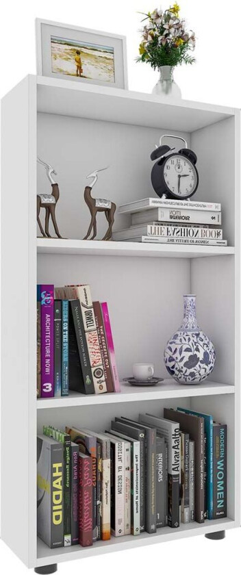 Bulas3 hylle 3 hyller hvit.