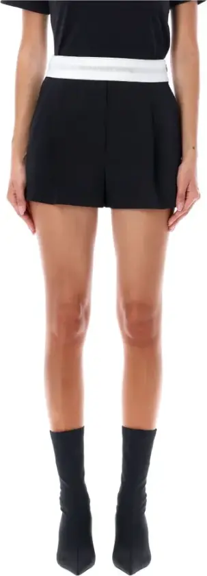 Alexander Wang, Dame, Shorts, Svart, 2XS