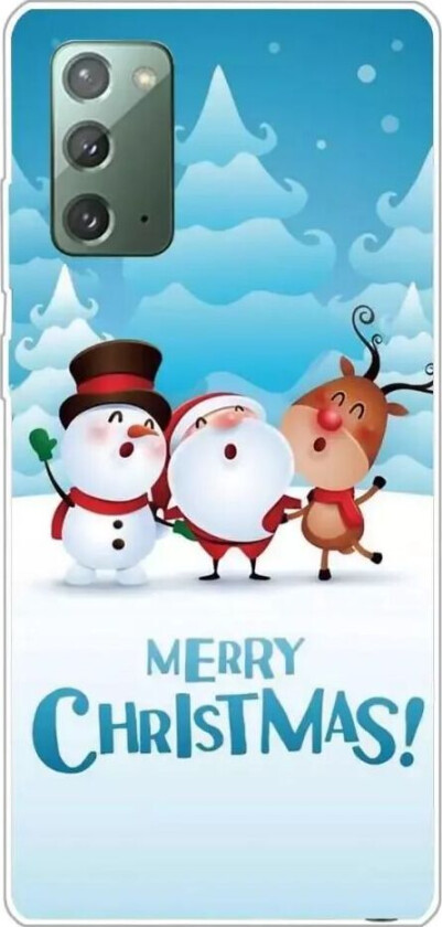Samsung Galaxy Note 20 Fleksibelt Plast Jule Deksel - Julesang
