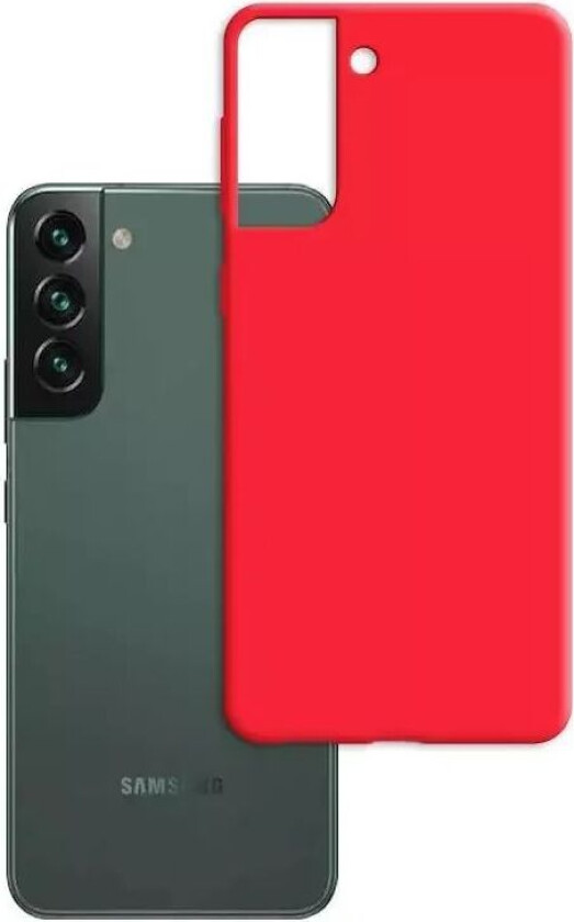 3MK Samsung Galaxy S23+(Plus) 3mk TPU Bakdeksel - Rød